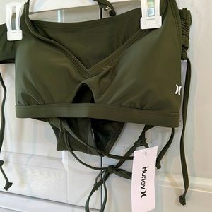 2-piece Hurley Swim Suit, Size Small